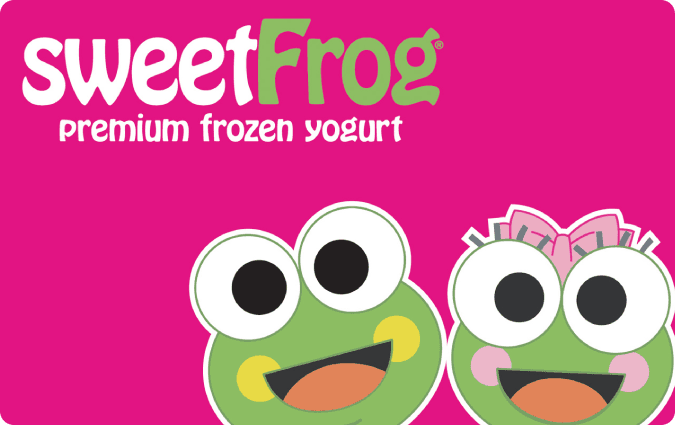 Logo de sweetFrog® USA