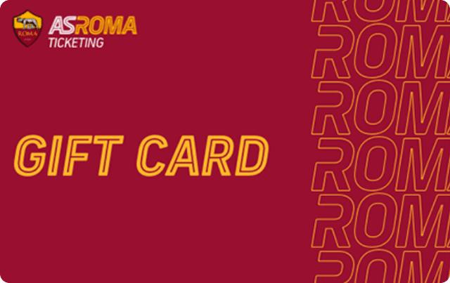 AS Roma Italy gift card