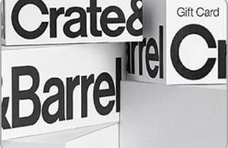 Crate and Barrel USA gift card