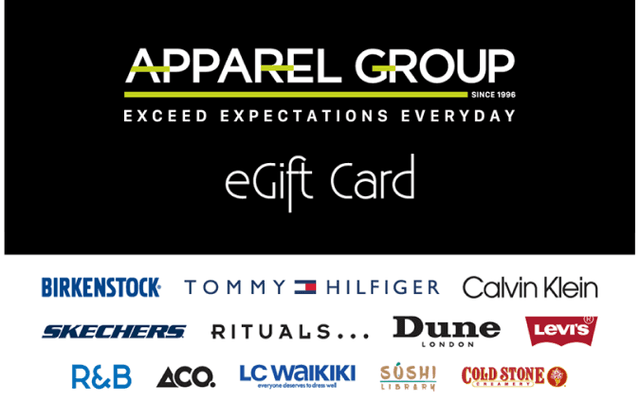 Apparel UAE gift card