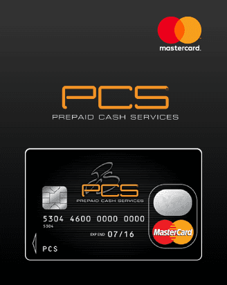 PCS Mastercard EU gift card