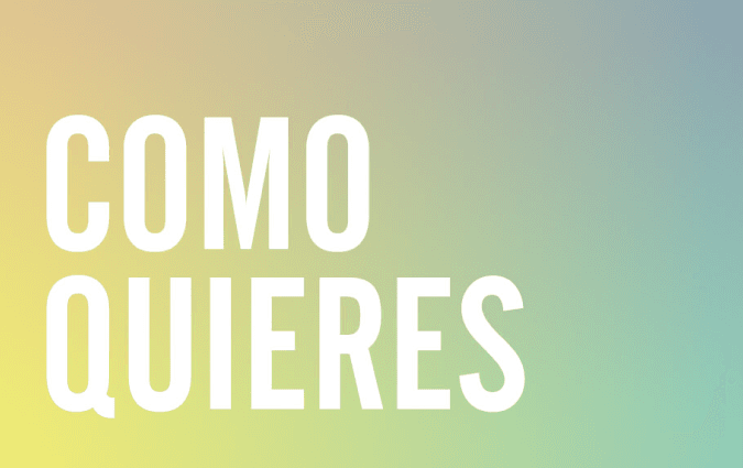 Logo de Como quieres que te quiera Argentina