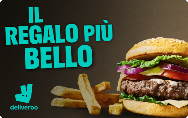 Deliveroo Italy gift card