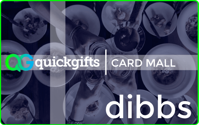 Logo de QuickGifts Card Mall dibbs USA