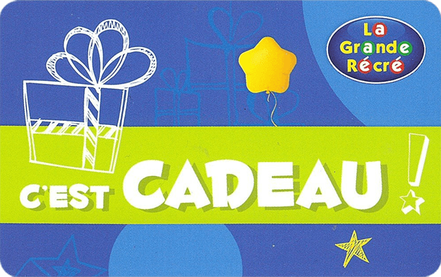 La Grande Recre France gift card