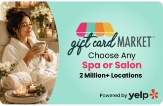 Gift Card Market Spa or Salon Card USA logo
