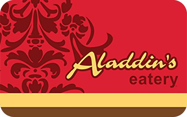 Aladdin's Eatery USA gift card