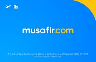 Logo de Musafir.com (Flights & Hotels)