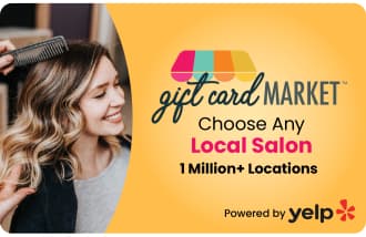 Gift Card Market Salon Card USA logo