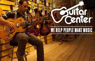 Logo de Guitar Center USA