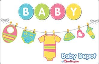 Baby Depot at Burlington USA logo