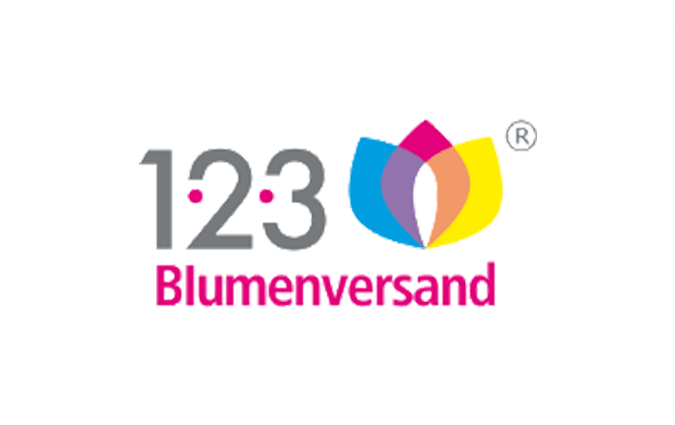 123 Blumenversand Germany logo