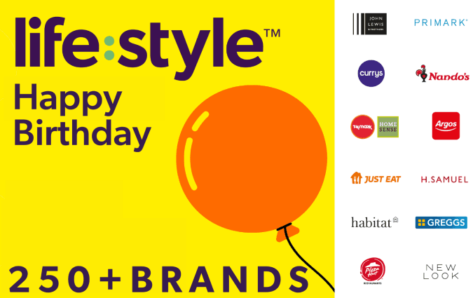 Logo de Lifestyle Happy Birthday United Kingdom
