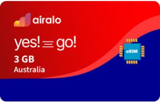 Airalo Australia gift card