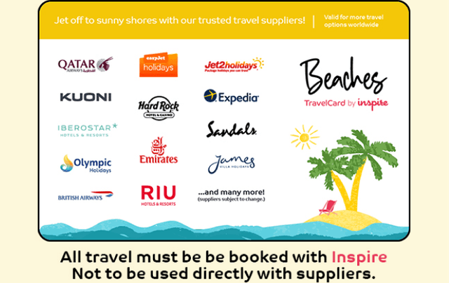 Beaches United Kingdom gift card