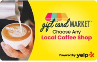 Logo de Gift Card Market Coffee Shops USA