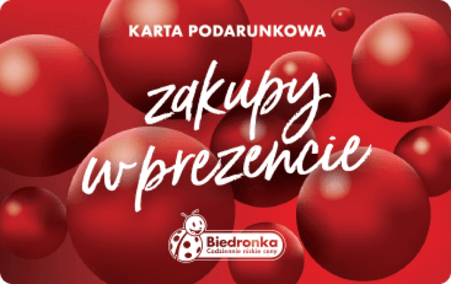 Biedronka Poland gift card