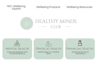 Logo de Healthy Minds Club United Kingdom