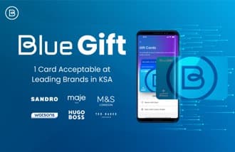 Blue Gift eCard logo