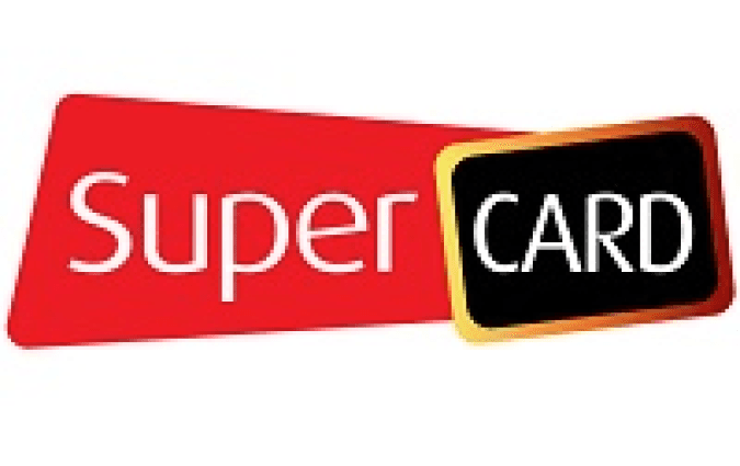 Logo de SUPERCARD