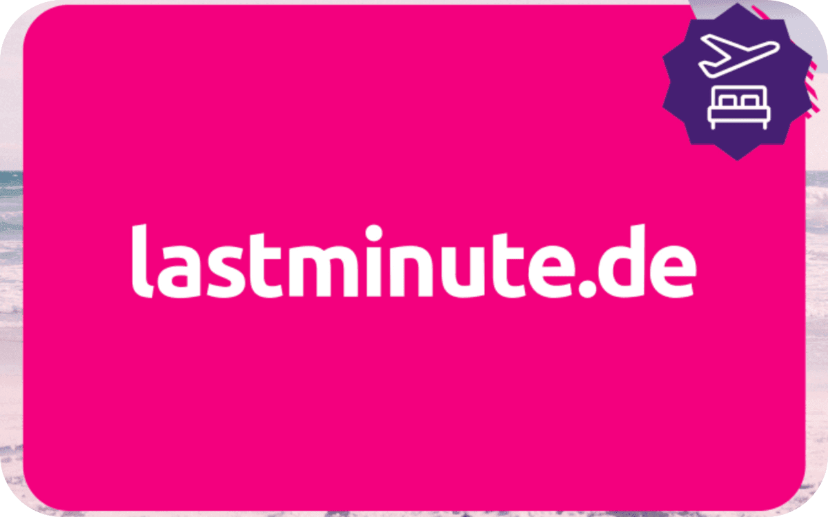 Logo de lastminute. Flights + Hotels Germany