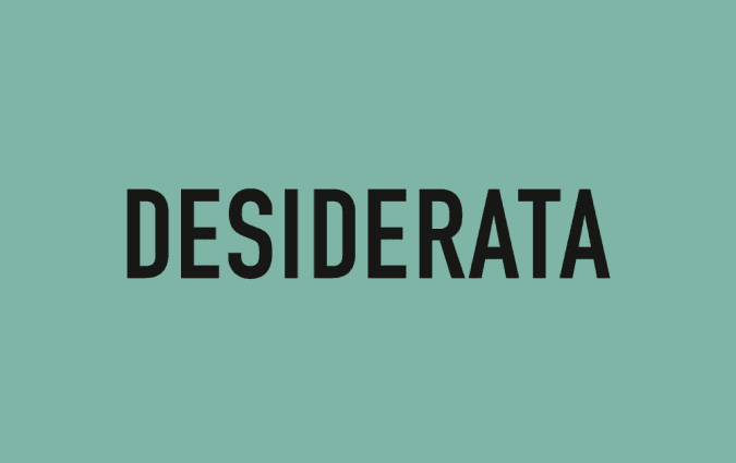 Logo de Desiderata Argentina