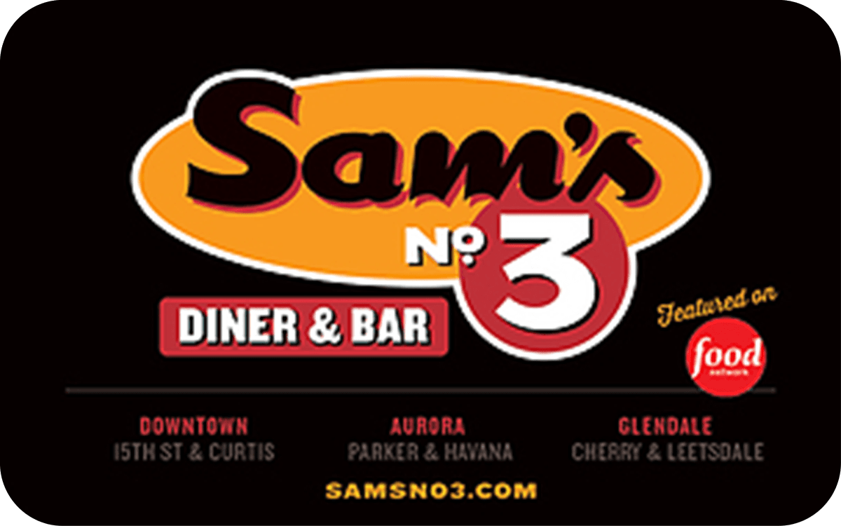 Logo de Sams No 3 Diner and Bar USA